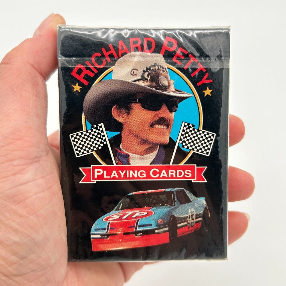 Vintage NASCAR Richard Petty Playing Cards - Sealed
